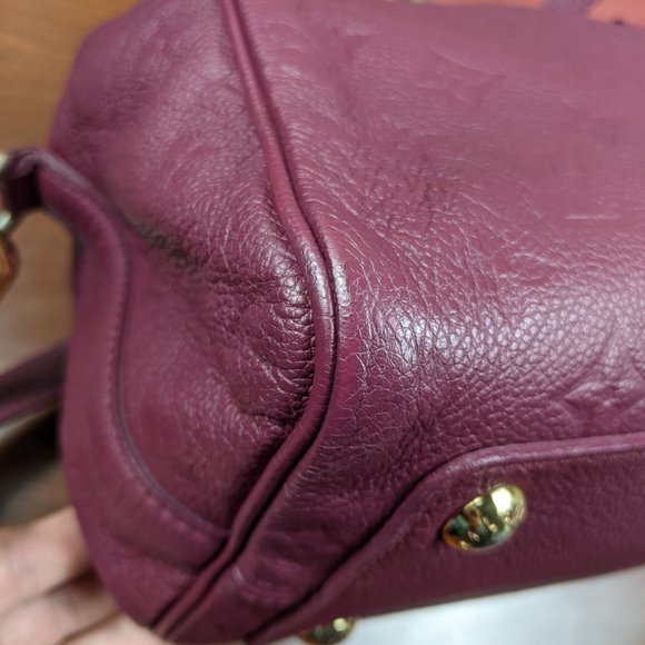 Auth Louis Vuitton Monogram Empreinte Speedy Bandoulière 25 - Picture 6 of 12